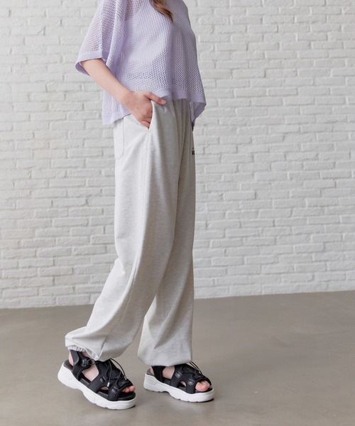 GLOBAL WORK（グローバルワーク）の「ダブルウエストカットパンツ/323380（スウェットパンツ・キッズ・ブラック/ホワイト系その他/杢グレー・130cm/140cm/150cm/160cm）」の8枚目の写真