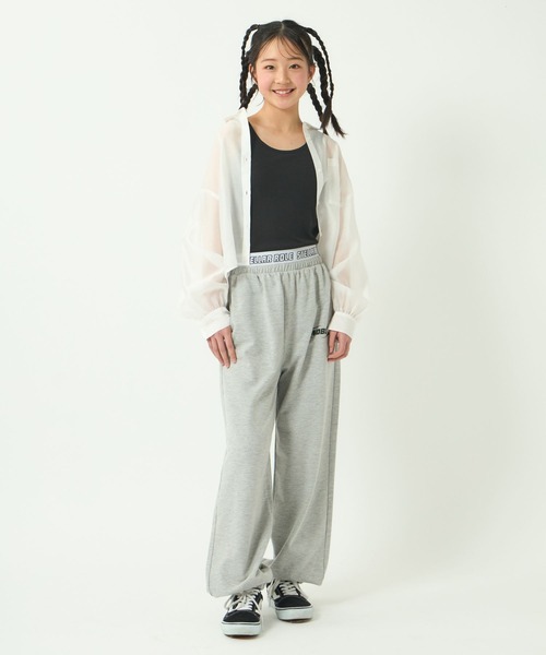 GLOBAL WORK（グローバルワーク）の「ダブルウエストカットパンツ/323380（スウェットパンツ・キッズ・ブラック/ホワイト系その他/杢グレー・130cm/140cm/150cm/160cm）」の14枚目の写真