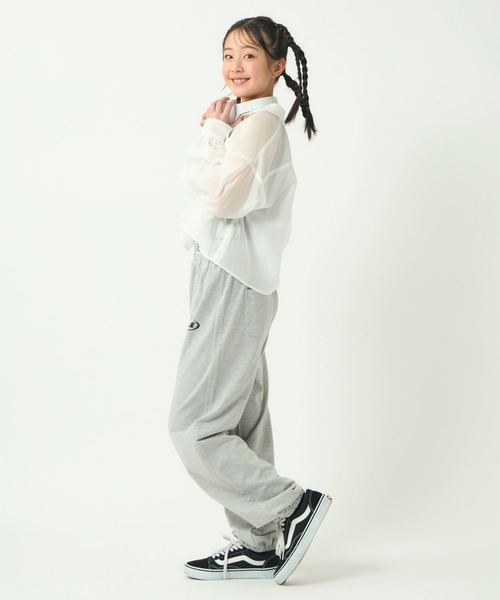 GLOBAL WORK（グローバルワーク）の「ダブルウエストカットパンツ/323380（スウェットパンツ・キッズ・ブラック/ホワイト系その他/杢グレー・130cm/140cm/150cm/160cm）」の17枚目の写真