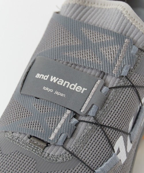 and wander（アンドワンダー）の「and wander/アンドワンダー TIMP スニーカー（スニーカー・メンズ・グレー・28/27.5/27/26.5/26）」の5枚目の写真