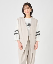 ever closet（エバークローゼット）の「ミドルジレ（ベスト）」