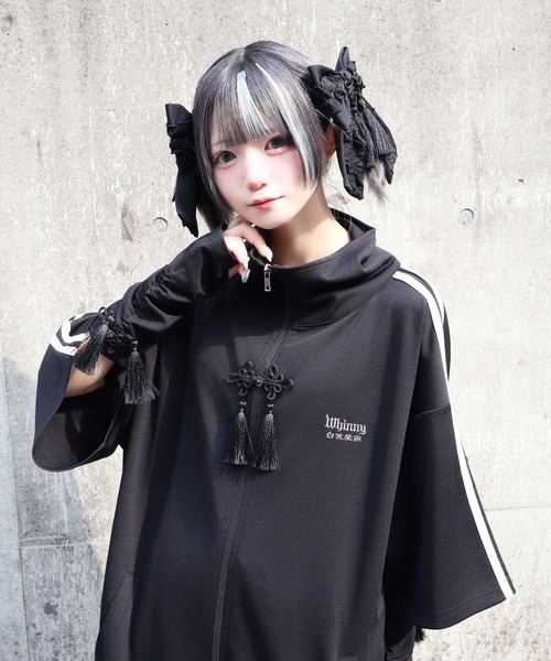 Whinny(ホワイニー)の「Whinny/スーパーパンダパンダリボン(その他ヘアアクセサリー・レディース・ホワイト/サックスブルー/ブラック・FREE)」の15枚目の写真