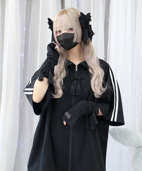 Whinny(ホワイニー)の「Whinny/スーパーパンダパンダリボン(その他ヘアアクセサリー・レディース・ホワイト/サックスブルー/ブラック・FREE)」の19枚目の写真