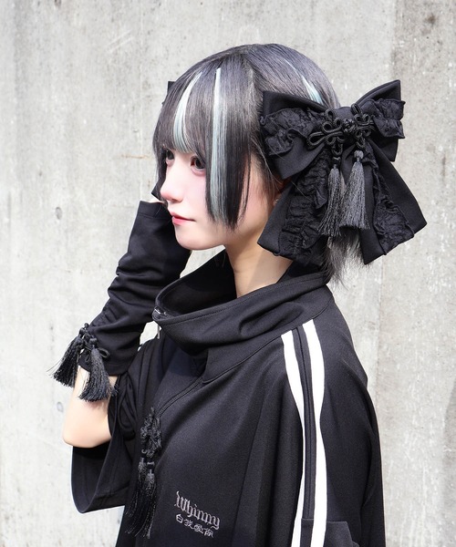 rainy*リボン セール】Whinny/スーパーパンダパンダリボン（その他ヘアアクセサリー