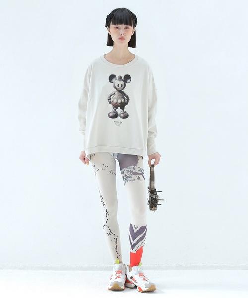 BEDSIDEDRAMA(ベットサイドドラマ)の「DIGNEY DOLL Wide Pullover(その他トップス・レディース・ナチュラル/ブラック/ホワイト・1/2)」の9枚目の写真