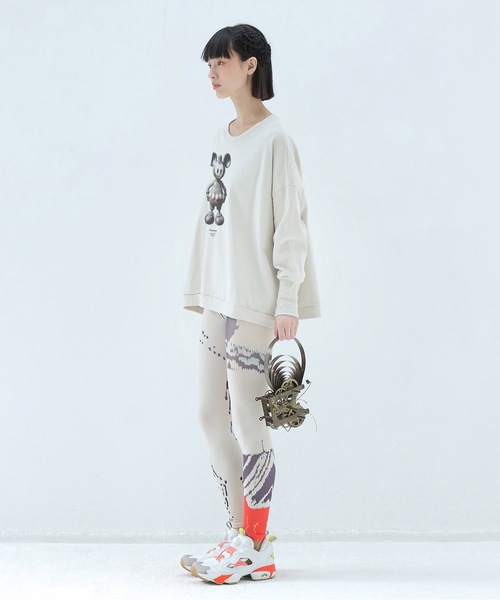 BEDSIDEDRAMA(ベットサイドドラマ)の「DIGNEY DOLL Wide Pullover(その他トップス・レディース・ナチュラル/ブラック/ホワイト・1/2)」の10枚目の写真