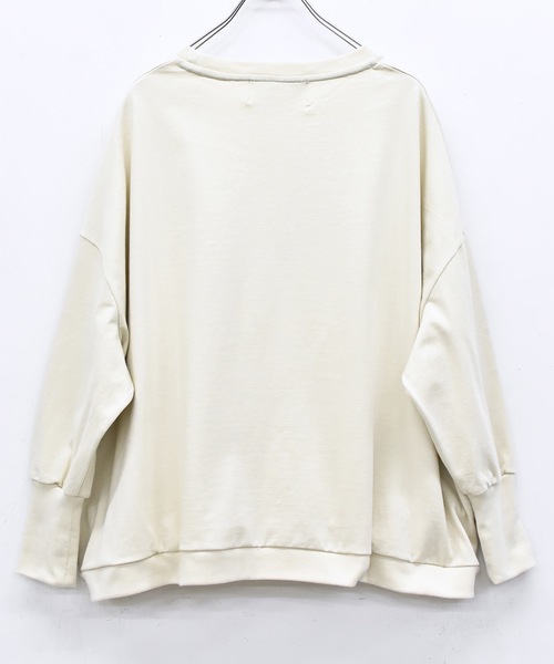 BEDSIDEDRAMA(ベットサイドドラマ)の「DIGNEY DOLL Wide Pullover(その他トップス・レディース・ナチュラル/ブラック/ホワイト・1/2)」の17枚目の写真