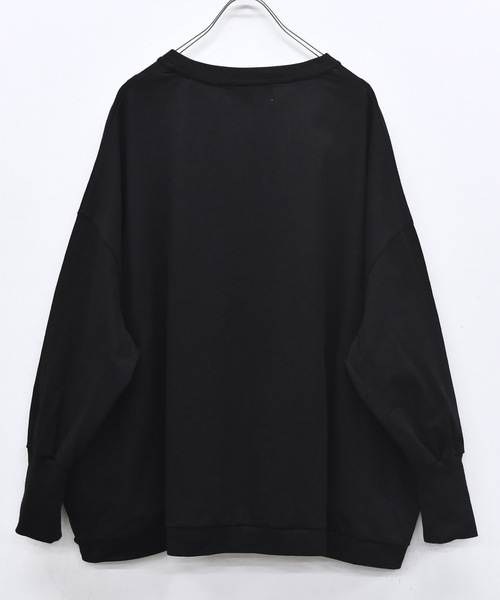 BEDSIDEDRAMA(ベットサイドドラマ)の「DIGNEY DOLL Wide Pullover(その他トップス・レディース・ナチュラル/ブラック/ホワイト・1/2)」の20枚目の写真