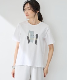 A/C DESIGN BY ALPHA CUBIC（エーシーデザインバイアルファキュービック）の「【接触冷感・UVカット】グラフィックＴシャツ（Tシャツ/カットソー）」