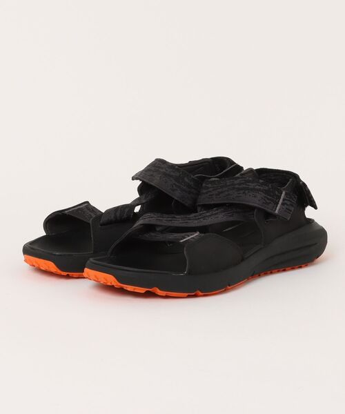 Timberland（ティンバーランド）の「Timberland ティンバーランド MOTION DUNE BACKSTRAP SANDAL メンズスポーツサンダル(モーションデューンバックストラップサンダル)（サンダル・メンズ・アイボリー/ブラック×ブラック・26.0cm/27.0cm/28.0cm/25.0cm）」の2枚目の写真