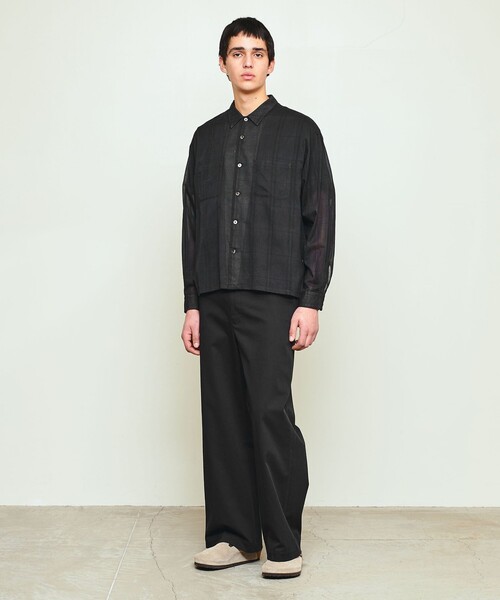 セール】＜UNITED ARROWS & SONS＞ CHECK G/D BOXY SHIRT/シャツ