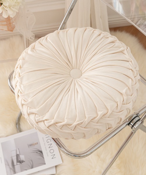 REBALANCE（リバランス）の「無地円形クッション（クッション/クッションカバー・レディース・F/E/D/C/B/A/L/K/J/I/H/G・ONE SIZE）」の3枚目の写真