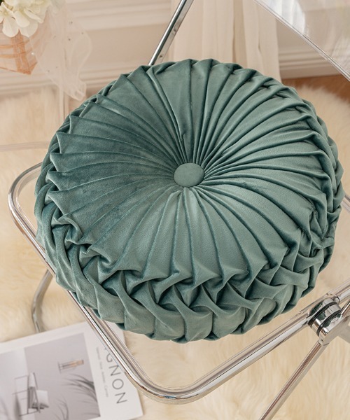 REBALANCE（リバランス）の「無地円形クッション（クッション/クッションカバー・レディース・F/E/D/C/B/A/L/K/J/I/H/G・ONE SIZE）」の2枚目の写真