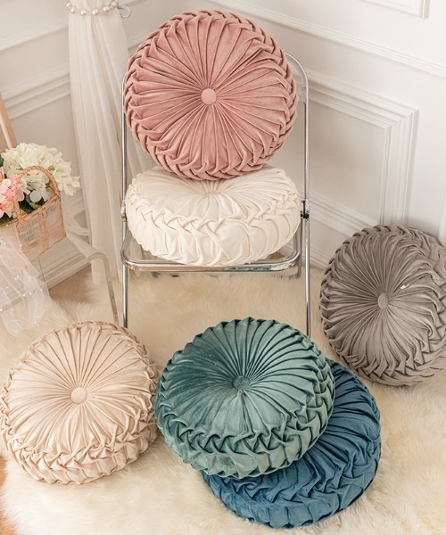 REBALANCE（リバランス）の「無地円形クッション（クッション/クッションカバー・レディース・F/E/D/C/B/A/L/K/J/I/H/G・ONE SIZE）」の13枚目の写真