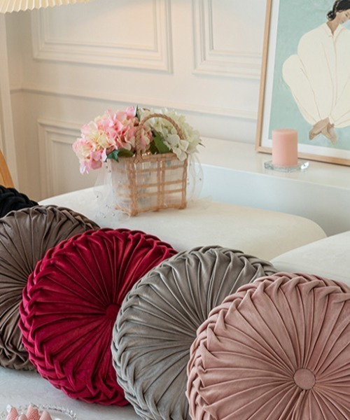 REBALANCE（リバランス）の「無地円形クッション（クッション/クッションカバー・レディース・F/E/D/C/B/A/L/K/J/I/H/G・ONE SIZE）」の22枚目の写真