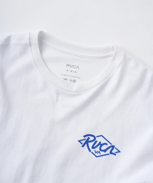 RVCA（ルーカ）の「RVCA メンズ RANCH SEA SS Tシャツ 【2025年夏モデル】/ルーカロゴバックプリント半袖Tシャツ（Tシャツ/カットソー・メンズ・ホワイト/ブラック/ライトブルー/オリーブ/スミクロ・MEDIUM/LARGE/X-LARGE/SMALL）」の10枚目の写真
