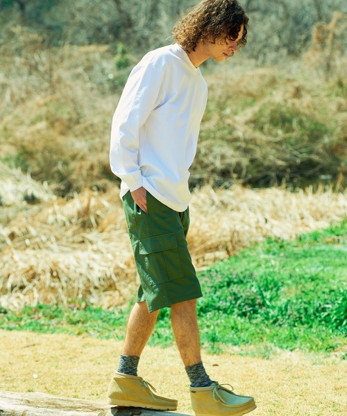 ragged mountain(ラギットマウンテン)の「【RAGGED MOUNTAIN:ラギットマウンテン】カーゴショートパンツ(カーゴパンツ・メンズ・カーキ/ベージュ/ブラック・MEDIUM/X-LARGE/LARGE)」の16枚目の写真