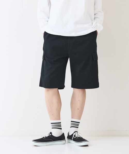 ragged mountain(ラギットマウンテン)の「【RAGGED MOUNTAIN:ラギットマウンテン】カーゴショートパンツ(カーゴパンツ・メンズ・カーキ/ベージュ/ブラック・MEDIUM/X-LARGE/LARGE)」の6枚目の写真