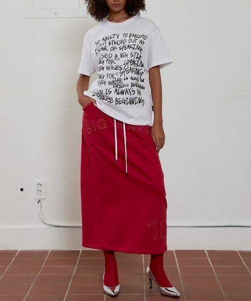 ESC STUDIO（イーエスシースタジオ）の「【ESC STUDIO】graffiti t-shirt（Tシャツ/カットソー・メンズ・ブラック/ホワイト/ブラウン・ONE SIZE）」の13枚目の写真