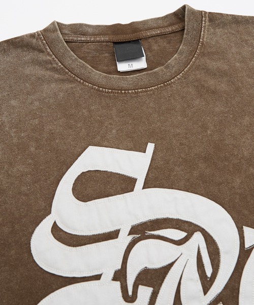 SIDEWAY STANCE(サイドウェイスタンス)の「【SIDEWAY STANCE】特殊加工 半袖Tシャツ(Tシャツ/カットソー・メンズ・ブラック系1/ブラック/ブラック系/ブラウン/ブラウン系1/ブラウン系・X-LARGE/LARGE/MEDIUM/SMALL)」の13枚目の写真