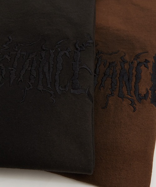 SIDEWAY STANCE(サイドウェイスタンス)の「【SIDEWAY STANCE】特殊加工 半袖Tシャツ(Tシャツ/カットソー・メンズ・ブラック系1/ブラック/ブラック系/ブラウン/ブラウン系1/ブラウン系・X-LARGE/LARGE/MEDIUM/SMALL)」の16枚目の写真