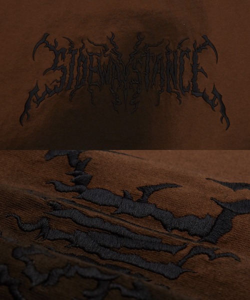 SIDEWAY STANCE(サイドウェイスタンス)の「【SIDEWAY STANCE】特殊加工 半袖Tシャツ(Tシャツ/カットソー・メンズ・ブラック系1/ブラック/ブラック系/ブラウン/ブラウン系1/ブラウン系・X-LARGE/LARGE/MEDIUM/SMALL)」の17枚目の写真