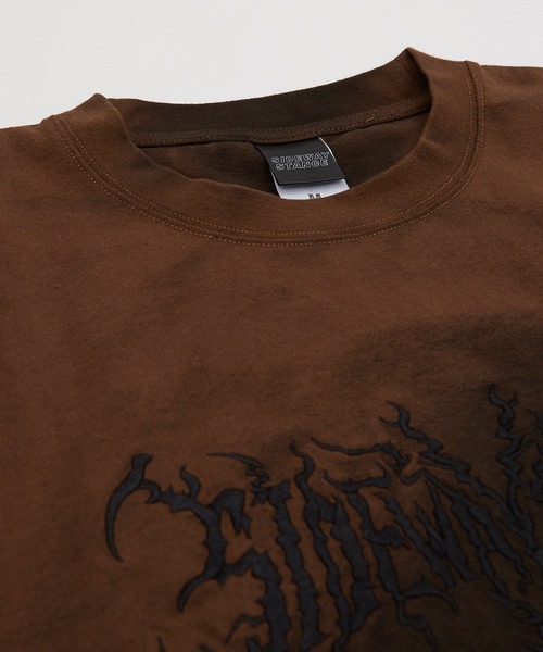 SIDEWAY STANCE(サイドウェイスタンス)の「【SIDEWAY STANCE】特殊加工 半袖Tシャツ(Tシャツ/カットソー・メンズ・ブラック系1/ブラック/ブラック系/ブラウン/ブラウン系1/ブラウン系・X-LARGE/LARGE/MEDIUM/SMALL)」の18枚目の写真