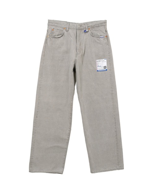 In・stru(men-tal).(インストルメンタル)の「Bleached Denim Baggy Pants(デニムパンツ・メンズ・インディゴブルー/ブラック・48/44/46)」の1枚目の写真