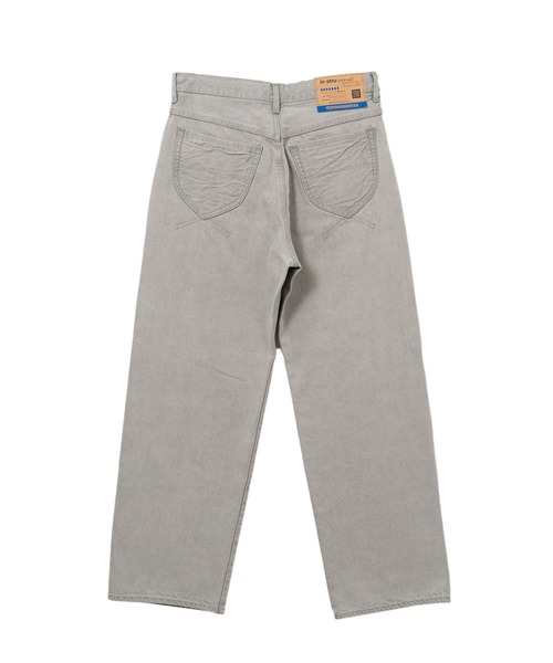 In・stru(men-tal).(インストルメンタル)の「Bleached Denim Baggy Pants(デニムパンツ・メンズ・インディゴブルー/ブラック・48/44/46)」の13枚目の写真