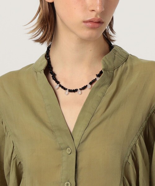 TOMORROWLAND （トゥモローランド）の「STEEN Dark Night ネックレス（ネックレス・レディース・ブラック・FREE）」の2枚目の写真