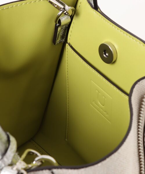 U（ユー）の「Point sac【ポワン サック】キャンバスコンビジッパートートバッグ/Sサイズ（ビジネスバッグ・レディース・ベージュ系その他/シルバー系その他/ブラウン系その他・FREE）」の11枚目の写真