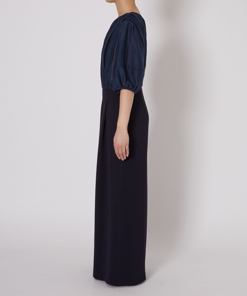 BABYLONE（バビロン）の「シルクコットンオールインワン（つなぎ/オールインワン・レディース・ネイビー/ブラック・38inch/36inch）」の20枚目の写真