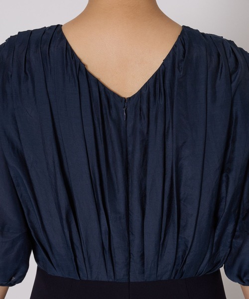 BABYLONE（バビロン）の「シルクコットンオールインワン（つなぎ/オールインワン・レディース・ネイビー/ブラック・38inch/36inch）」の10枚目の写真