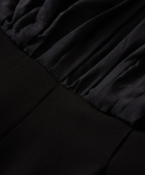 BABYLONE（バビロン）の「シルクコットンオールインワン（つなぎ/オールインワン・レディース・ネイビー/ブラック・38inch/36inch）」の8枚目の写真