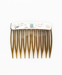 BEAMS BOY | Navajo Design / ターコイズ ヘアコームS(その他ヘアアクセサリー)