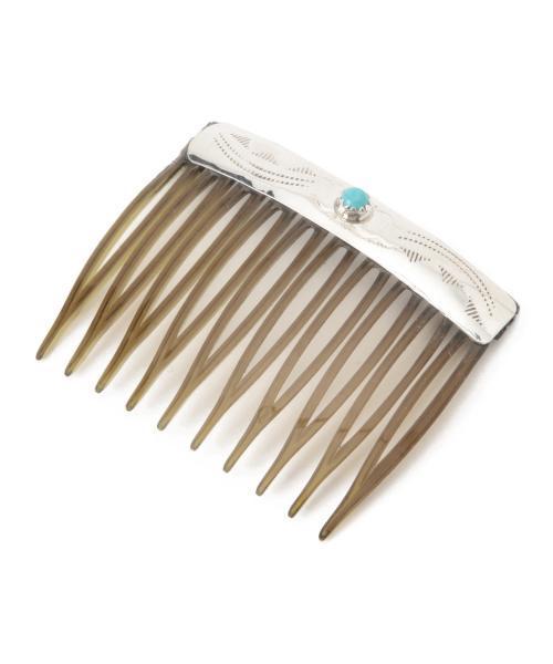 BEAMS BOY（ビームスボーイ）の「Navajo Design / ターコイズ ヘアコームS（その他ヘアアクセサリー・レディース・その他1・ONE SIZE）」の4枚目の写真
