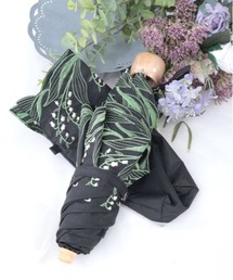 axes femme | スズラン刺繍晴雨兼用折傘(折りたたみ傘)