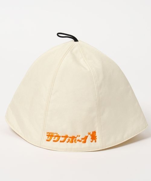 PAGEBOY（ページボーイ）の「【サウナボーイ×LIMMY CAT】サウナハット《UNISEX》（ハット・レディース・オフホワイト・FREE）」の9枚目の写真
