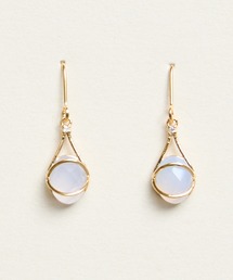 Zoule（ゾーラ）の「Zoule ゾーラ：Mon bijouxシリーズ　judy　天然石　ピアス（ピアス（両耳用））」