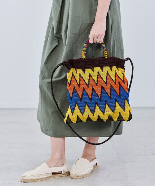 Bshop（ビショップ）の「en shalla | ハンドクロシェ 2WAYショルダーバッグ WOMEN（バックパック/リュック・レディース・A・ONE）」の9枚目の写真