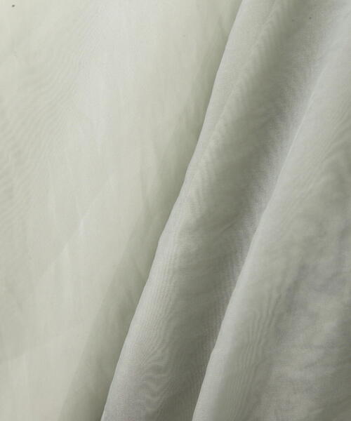 FREE'S MART（フリーズマート）の「裾ドロストショート丈シアーシャツ（シャツ/ブラウス・レディース・ホワイト/ブラウン/イエロー/ライトグリーン・FREE）」の5枚目の写真