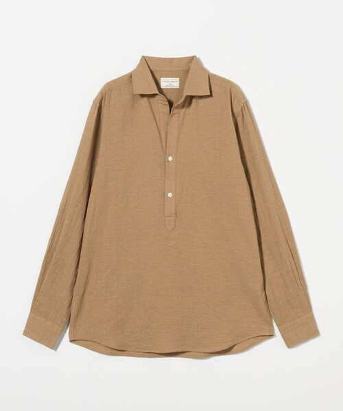 UNITED ARROWS(ユナイテッドアローズ)の「サンウォッシュ パナマ プルオーバーシャツ(シャツ/ブラウス・メンズ・ブラック/ベージュ/オレンジ・L/S/M)」の11枚目の写真