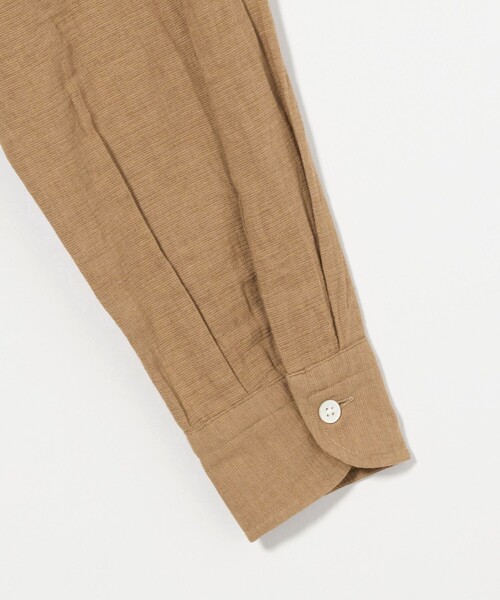 UNITED ARROWS(ユナイテッドアローズ)の「サンウォッシュ パナマ プルオーバーシャツ(シャツ/ブラウス・メンズ・ブラック/ベージュ/オレンジ・L/S/M)」の14枚目の写真