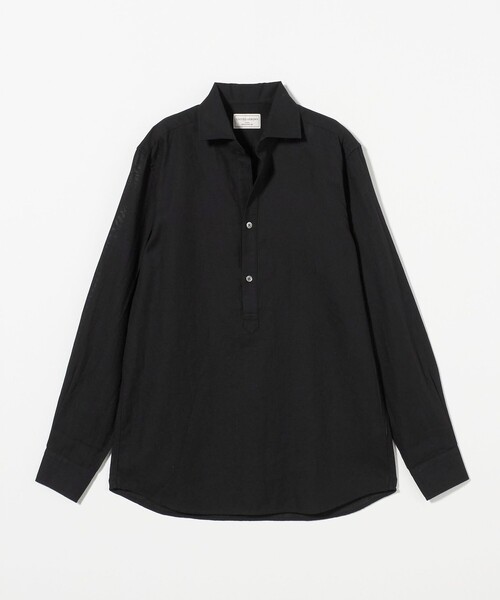 UNITED ARROWS(ユナイテッドアローズ)の「サンウォッシュ パナマ プルオーバーシャツ(シャツ/ブラウス・メンズ・ブラック/ベージュ/オレンジ・L/S/M)」の21枚目の写真