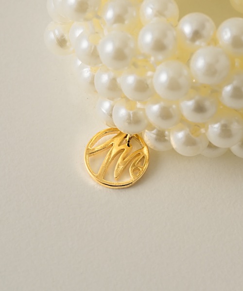 muku（ムク）の「BABY HAIR TIE/PEARL（ヘアゴム・キッズ・ホワイト・FREE）」の10枚目の写真