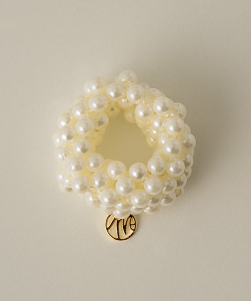 muku（ムク）の「BABY HAIR TIE/PEARL（ヘアゴム・キッズ・ホワイト・FREE）」の8枚目の写真