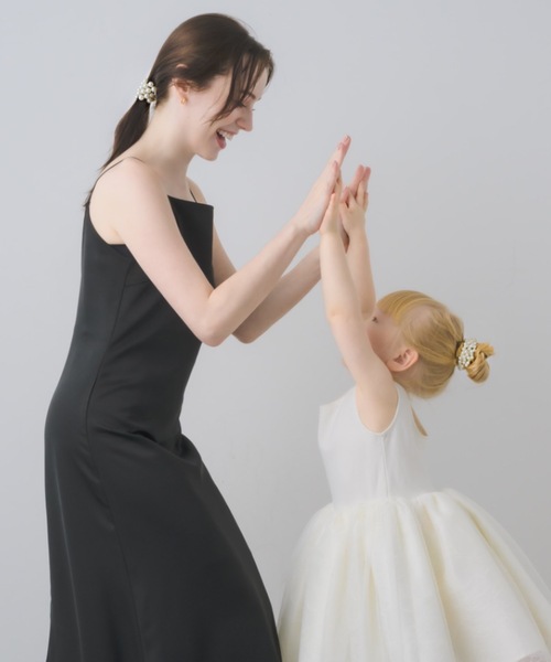 muku（ムク）の「BABY HAIR TIE/PEARL（ヘアゴム・キッズ・ホワイト・FREE）」の4枚目の写真