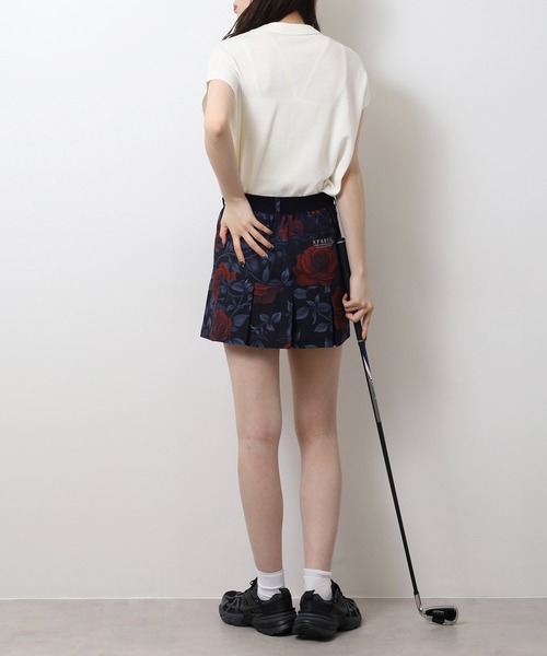 FUNALIVE(ファンアライブ)の「ブラックローズ柄スカート ゴルフ(スカート・レディース・その他・L)」の13枚目の写真