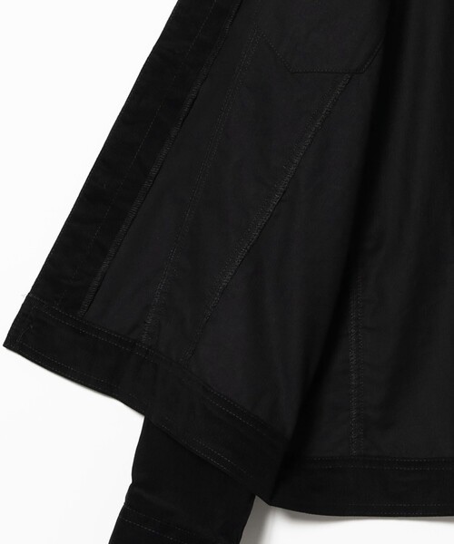 BRILLA per il gusto（ブリッラペルイルグースト）の「【別注】GUY ROVER / コーデュロイ Gジャケット（ブルゾン・メンズ・ネイビー/ブラック・X-LARGE/SMALL/LARGE/MEDIUM/X-SMALL）」の4枚目の写真