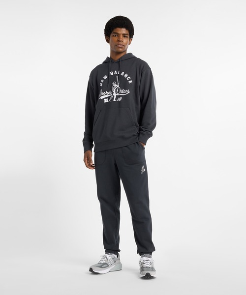 NEW BALANCE（ニューバランス）の「大谷翔平 メモリーズグラフィックフーディ”バッティング”（パーカー・メンズ・チャコールグレー/ライトグレー・SMALL/MEDIUM/LARGE/X-LARGE/XX-LARGE）」の11枚目の写真
